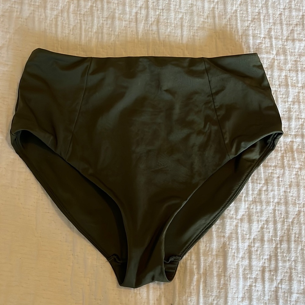 2/$10 H&M high waisted swim bottoms